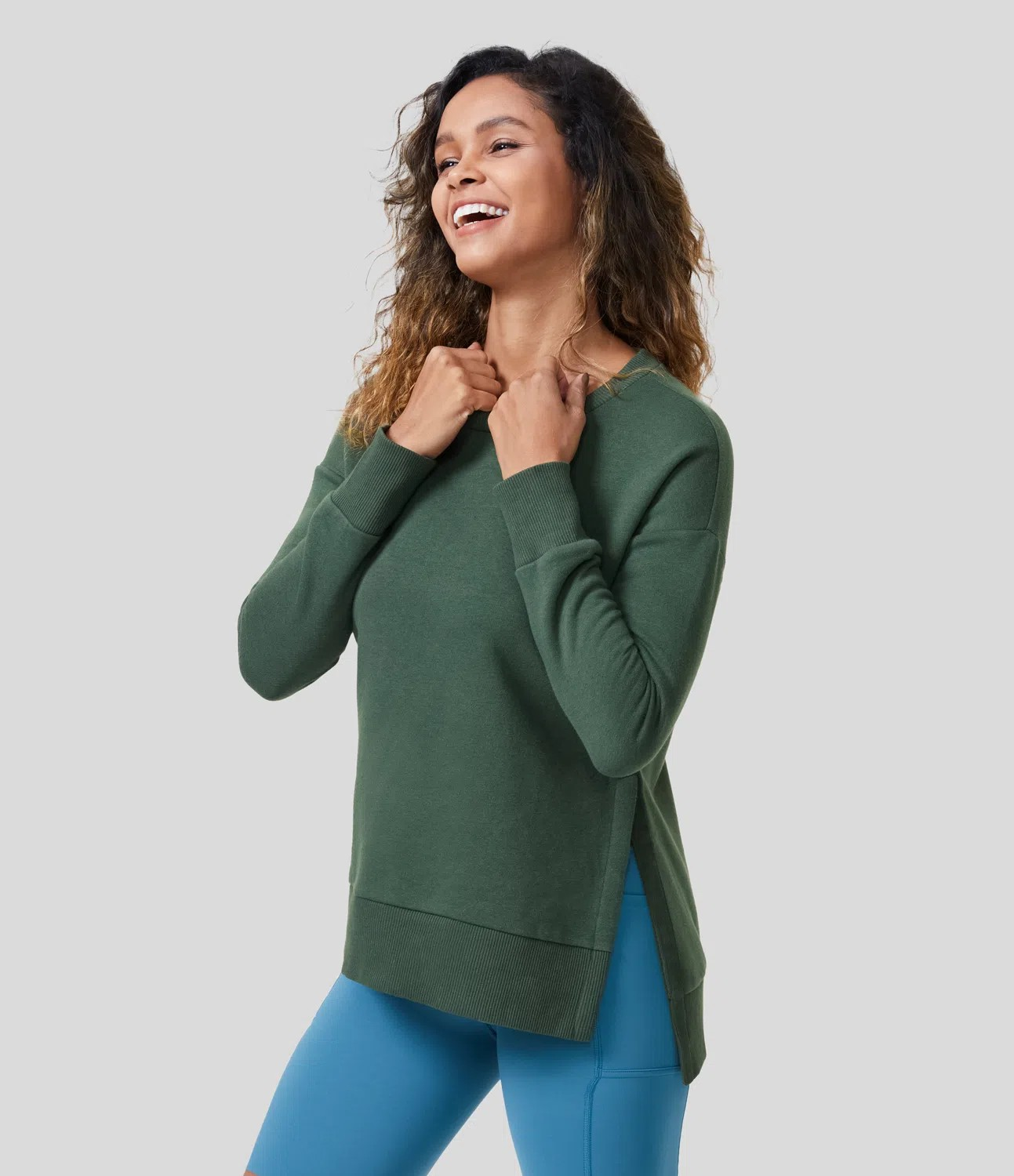 Cotton Crew Sweatshirt