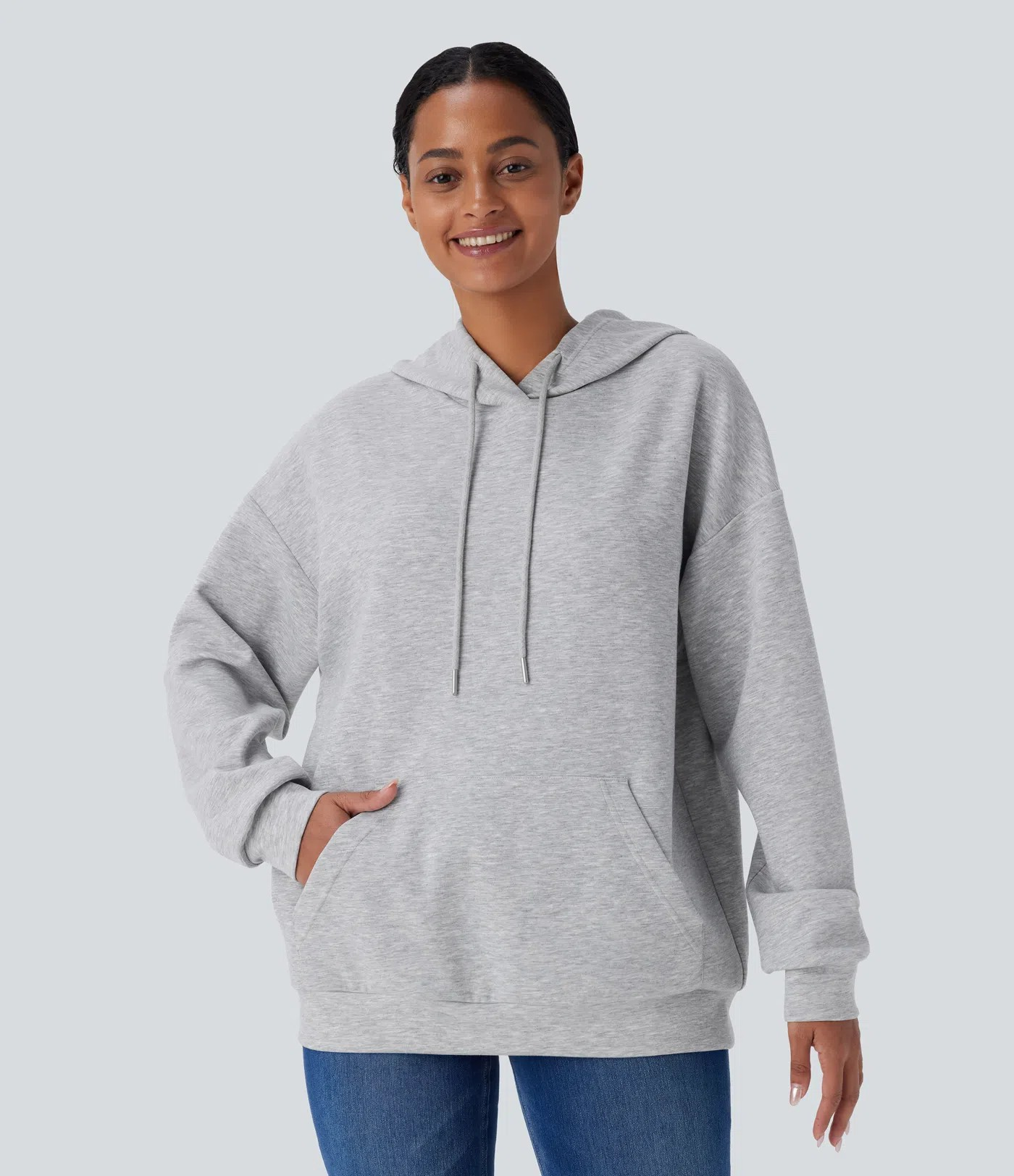 Crossover Hood Sweatshirt