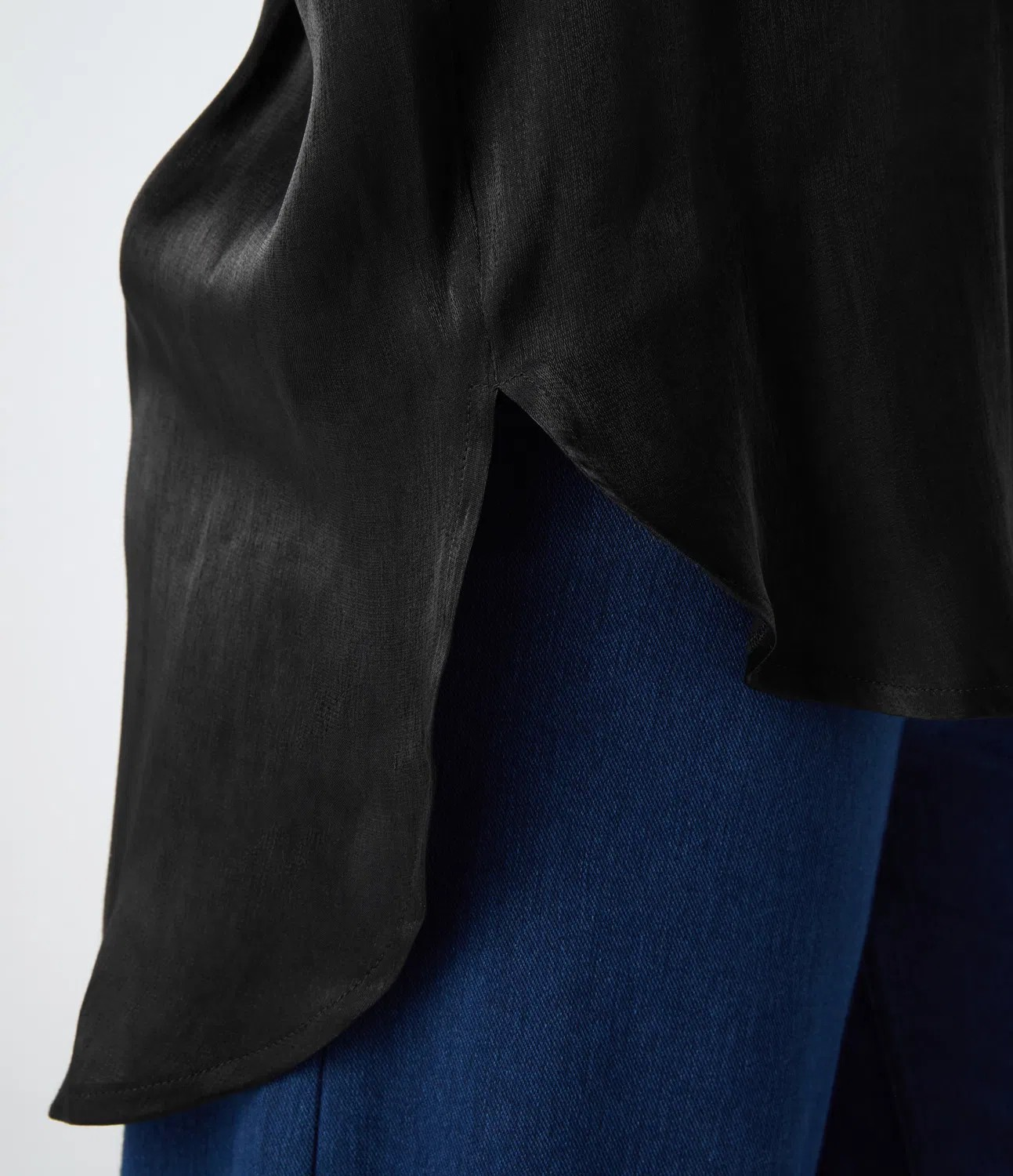 Glossy Pocket Shirt