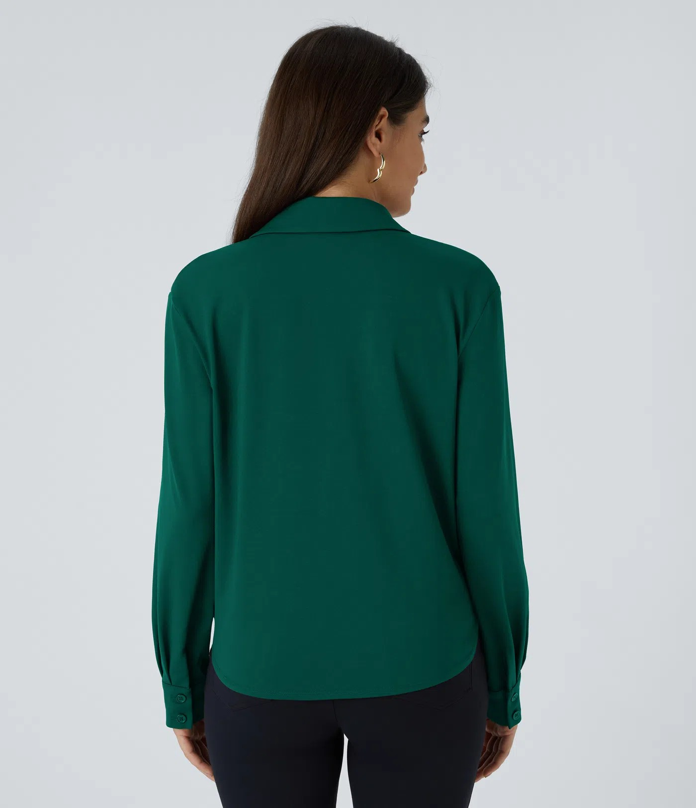 Lapel Crossover Shirt