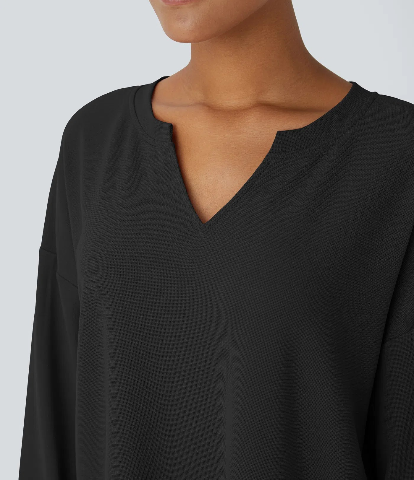 V-Waffle Sweatshirt