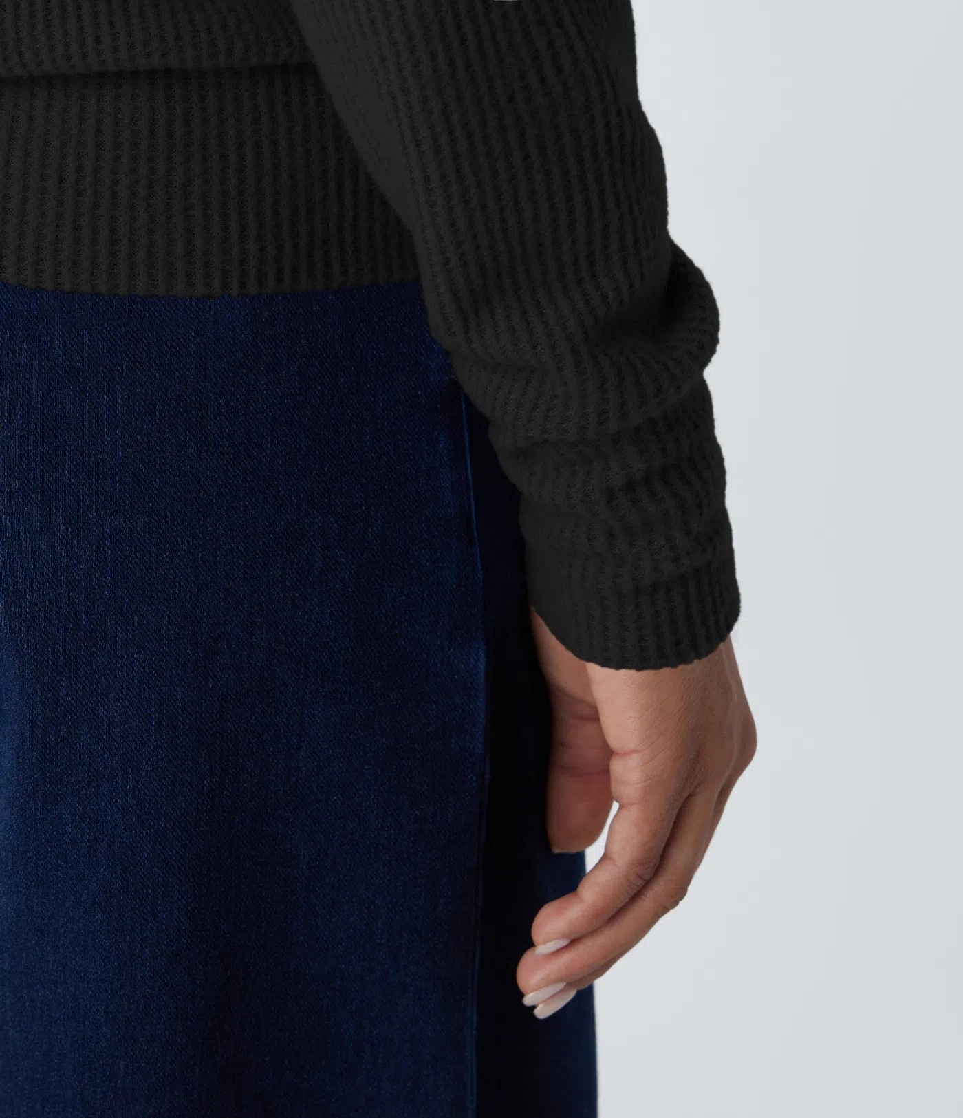 Cowl Drop Sweatshirt