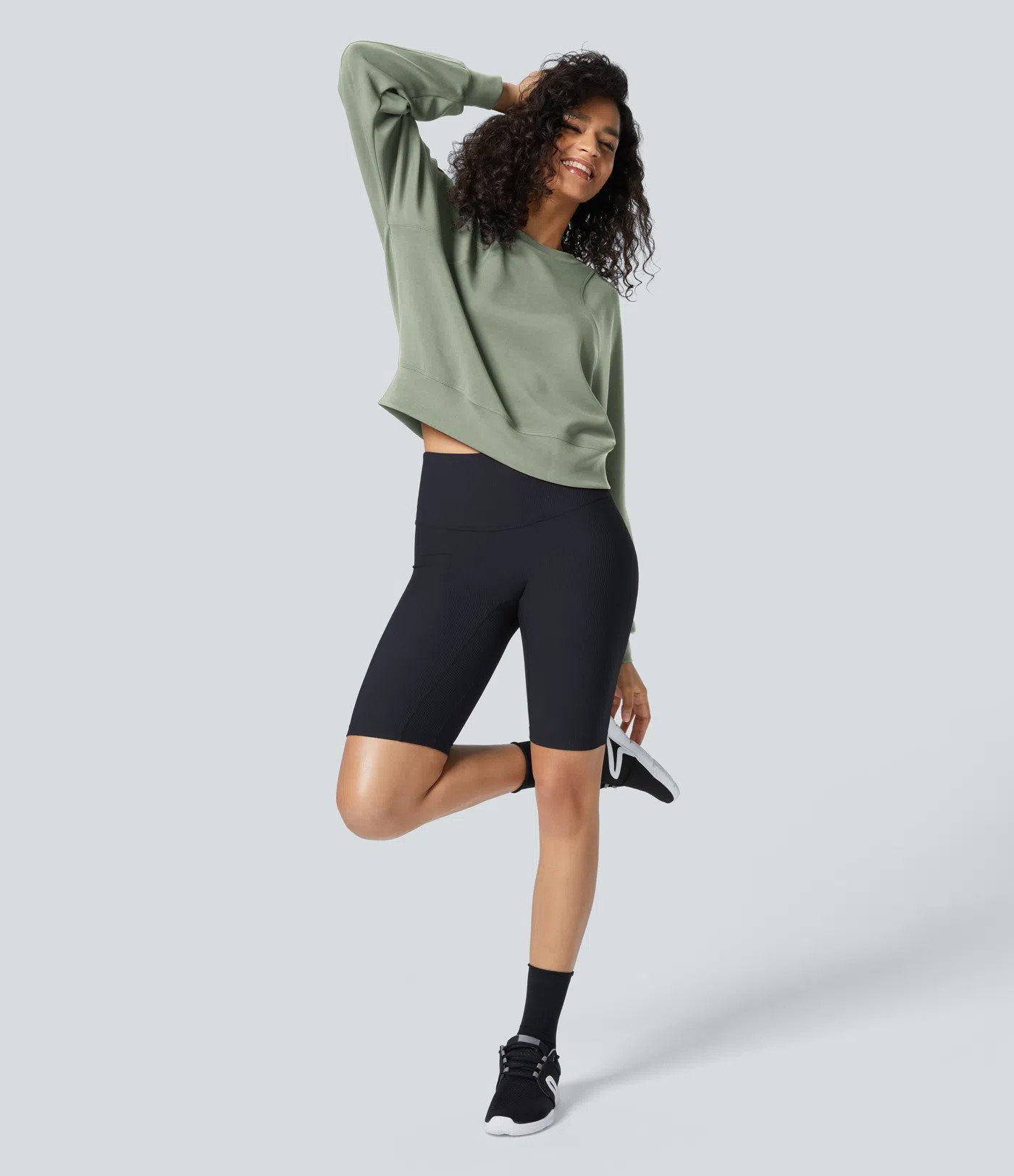 Raglan Crew Sweatshirt