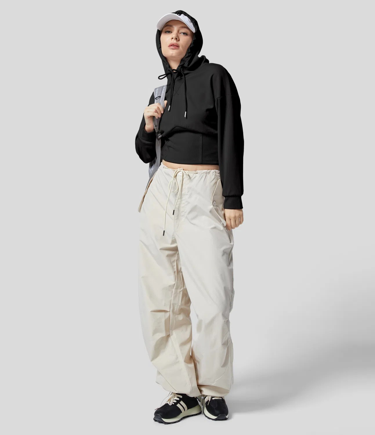 Corset Hood Sweatshirt