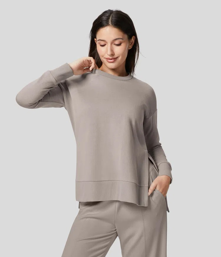 Cotton Crew Sweatshirt