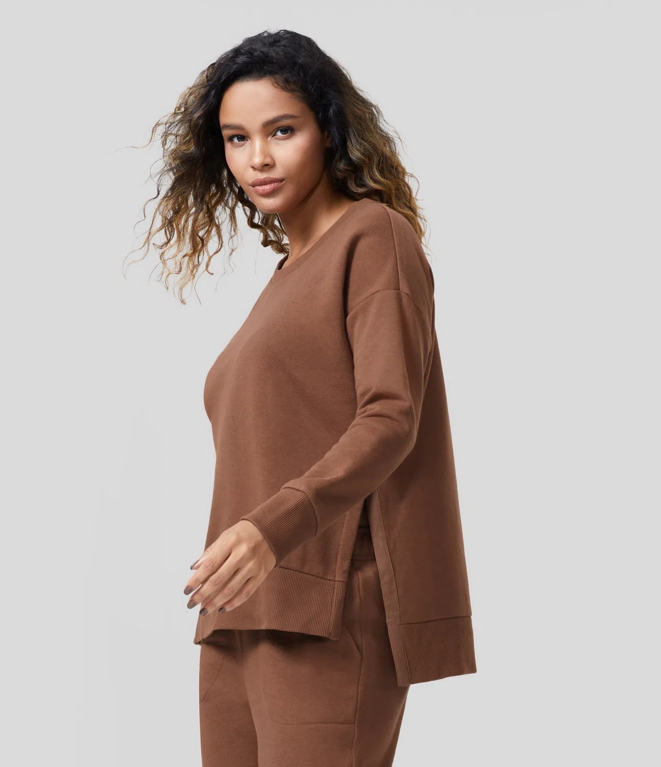 Cotton Crew Sweatshirt