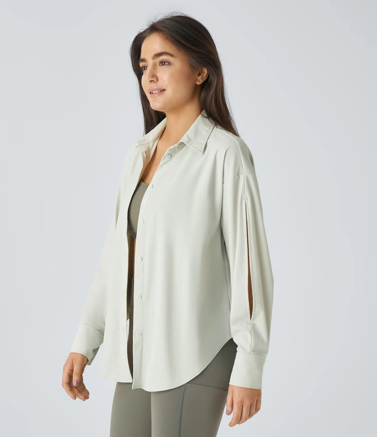 Split Cut Hiking Shirt