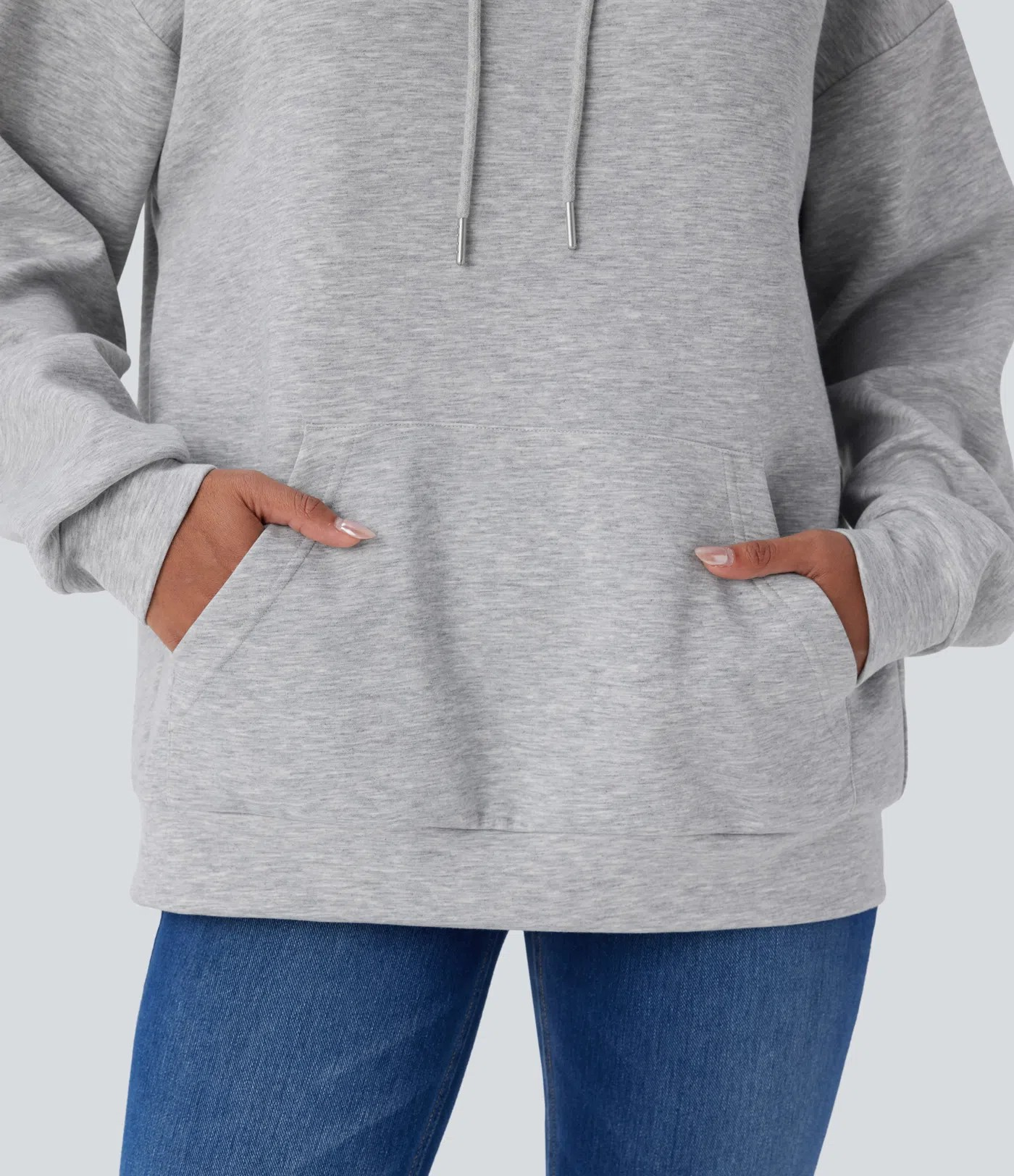 Crossover Hood Sweatshirt