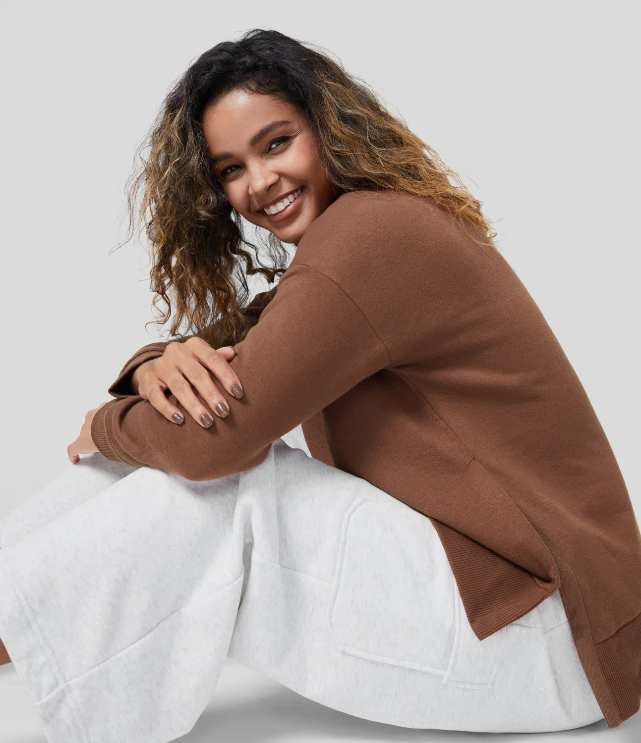 Cotton Crew Sweatshirt