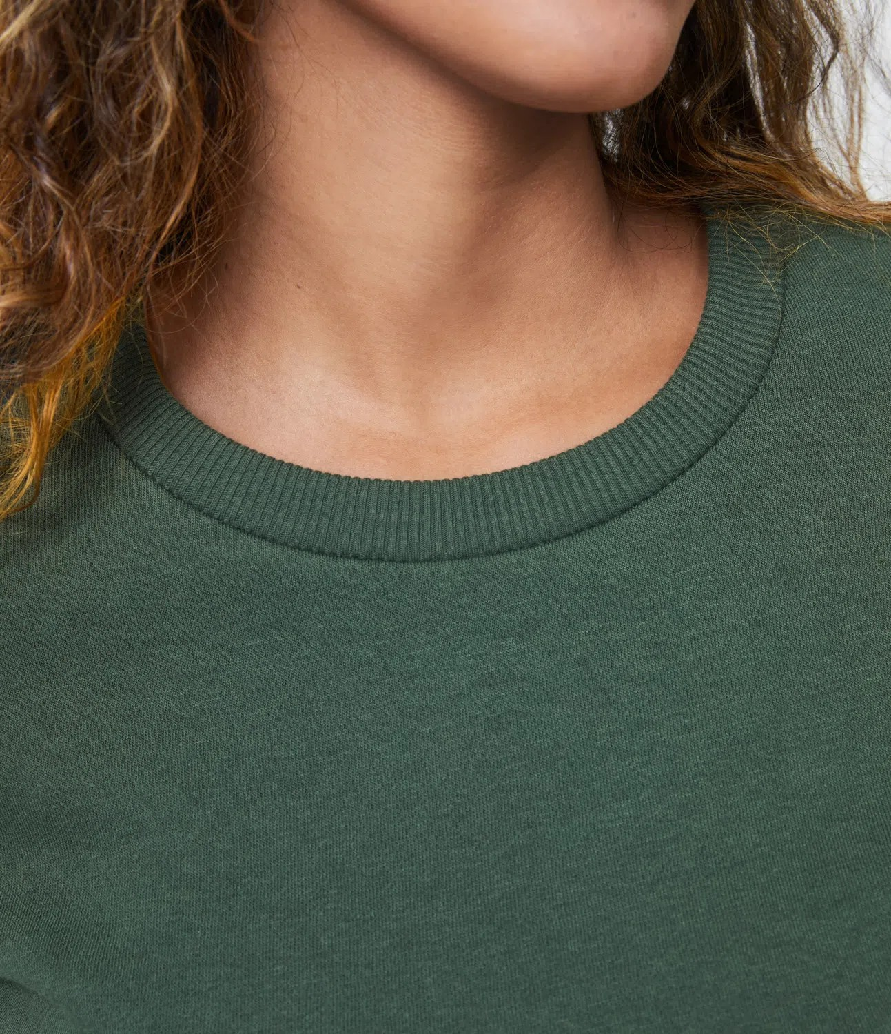 Cotton Crew Sweatshirt