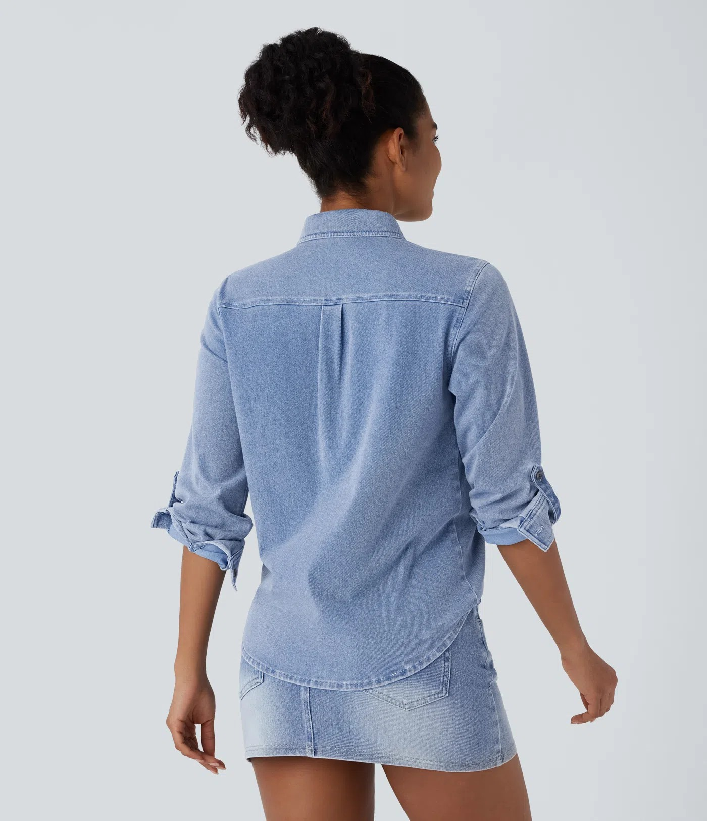 Denim Button Shirt