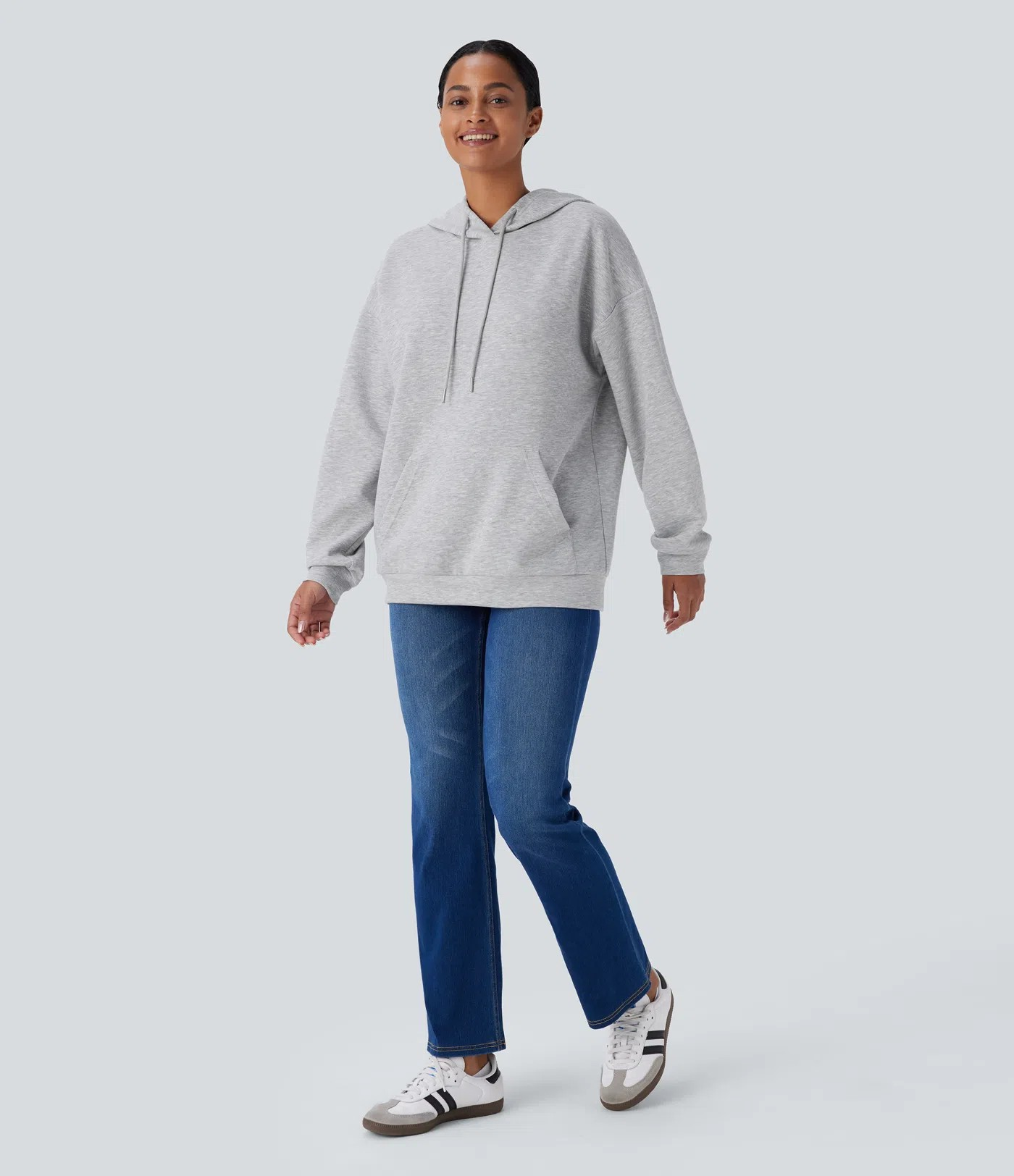 Crossover Hood Sweatshirt