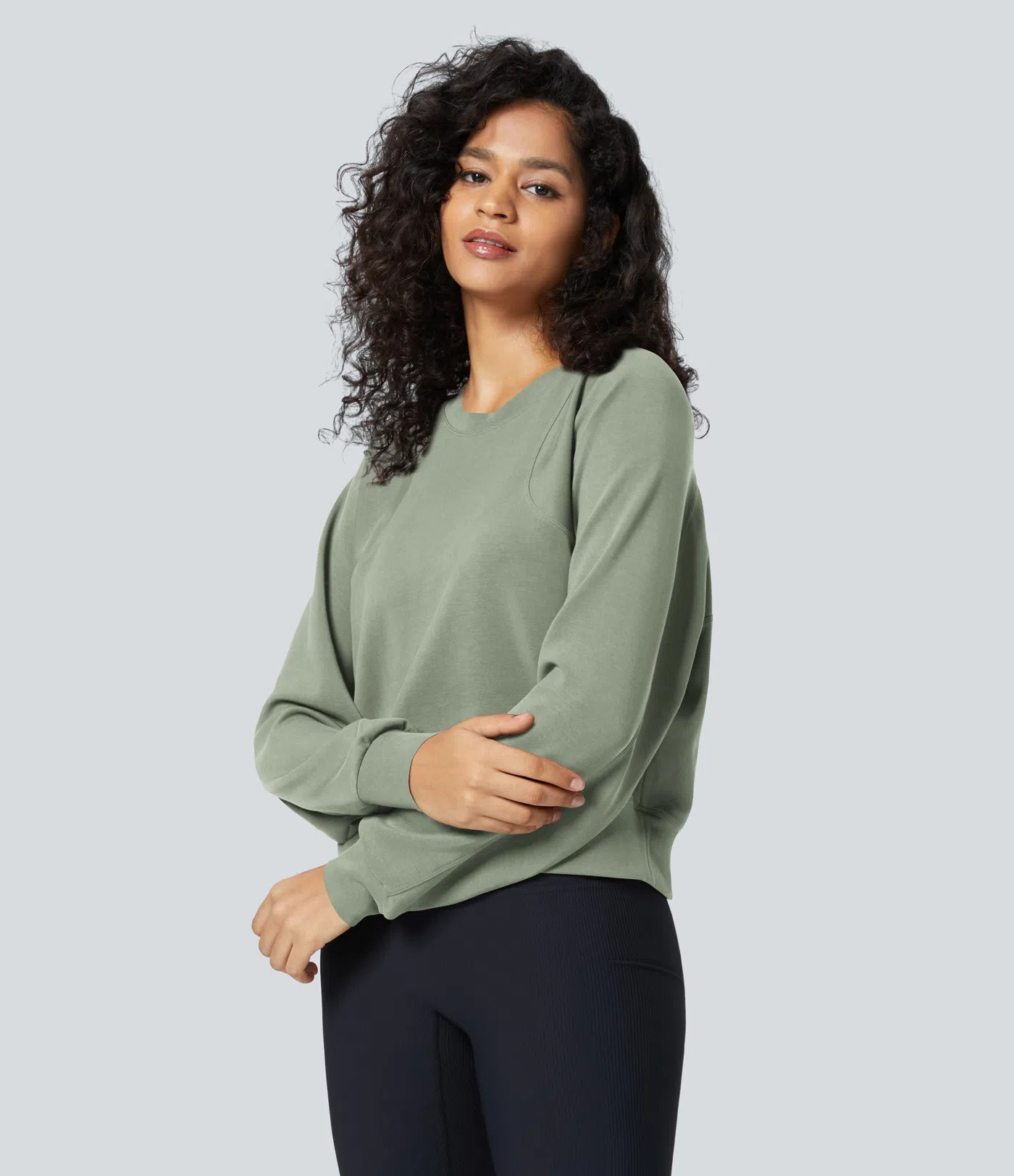 Raglan Crew Sweatshirt