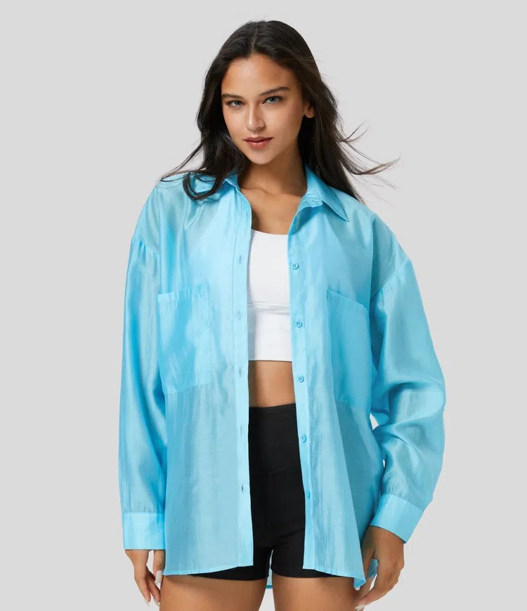 Long sleeved casual shirt