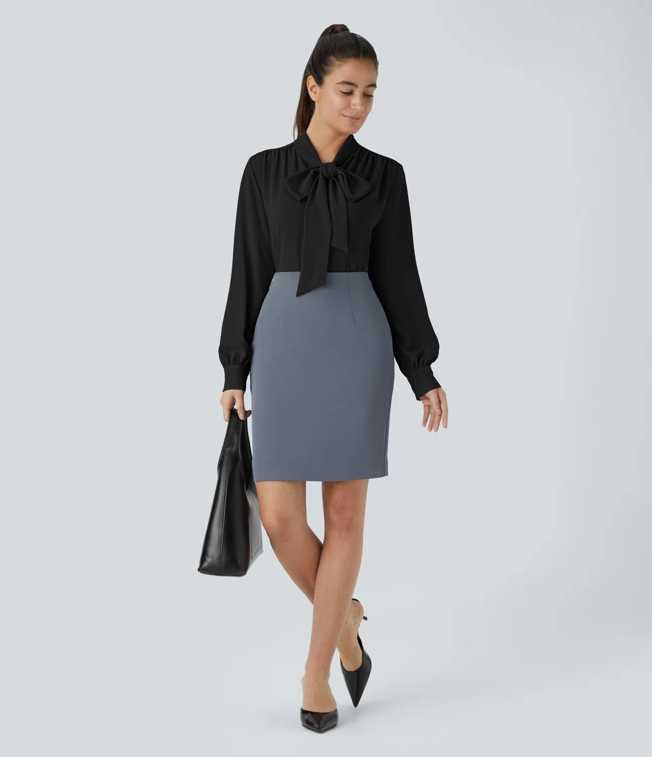 Pleat Placket Blouse