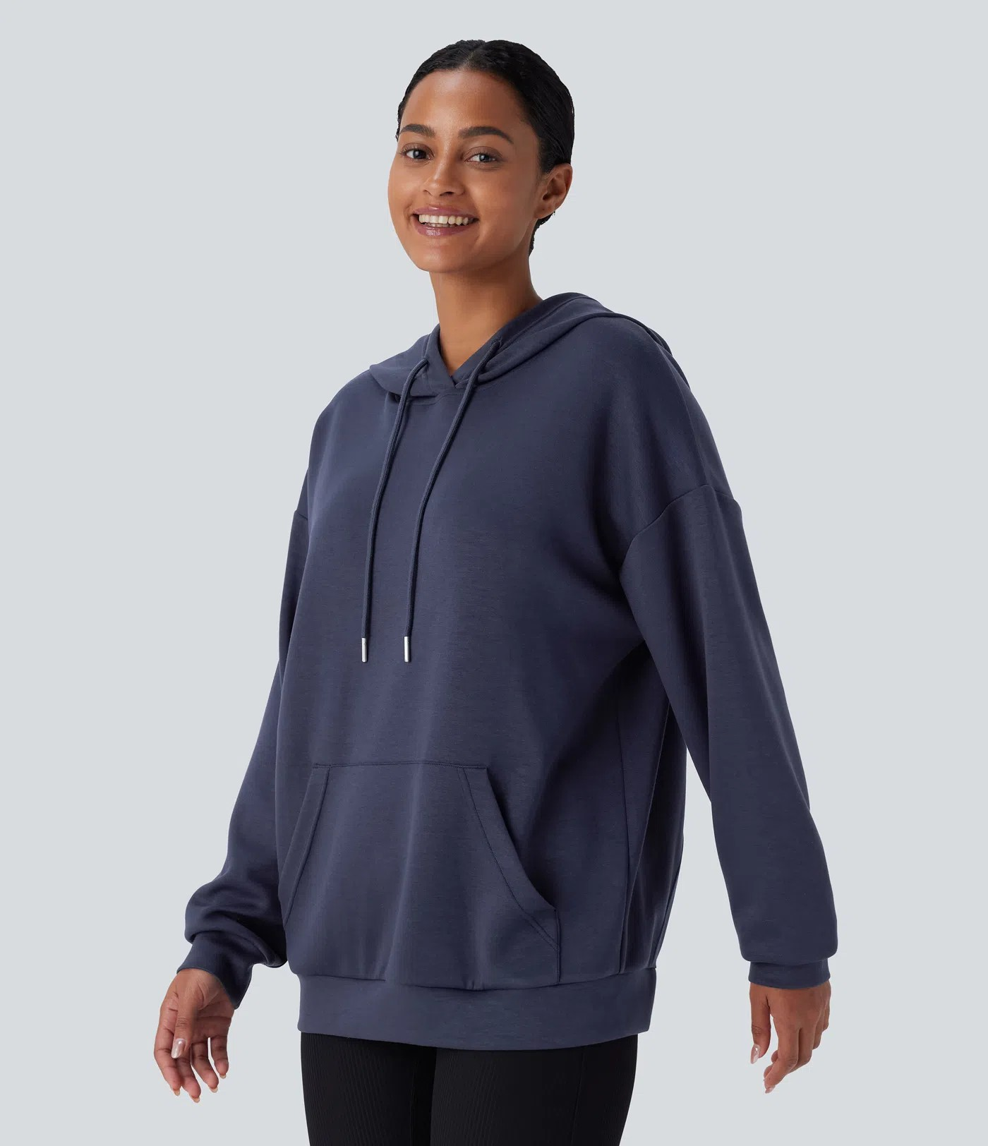 Crossover Hood Sweatshirt
