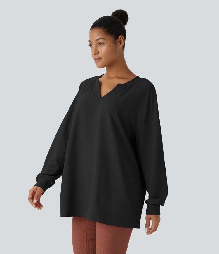 V-Waffle Sweatshirt
