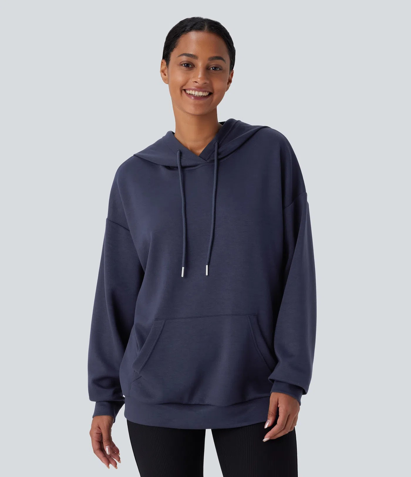 Crossover Hood Sweatshirt