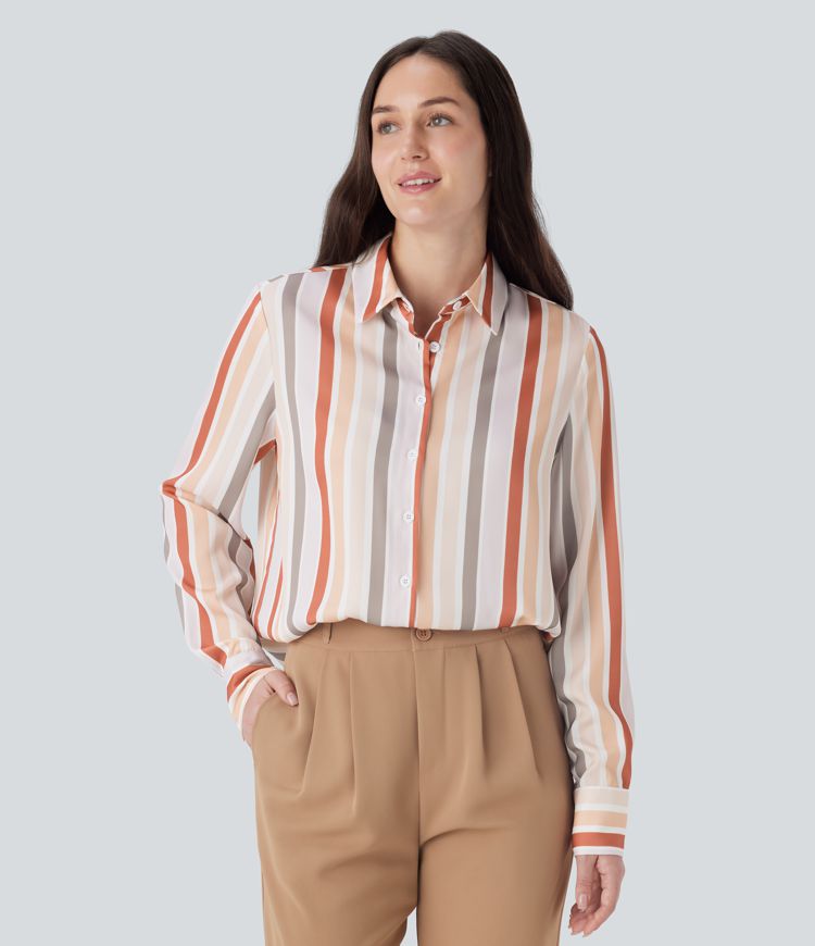 StripePlacket Shirt