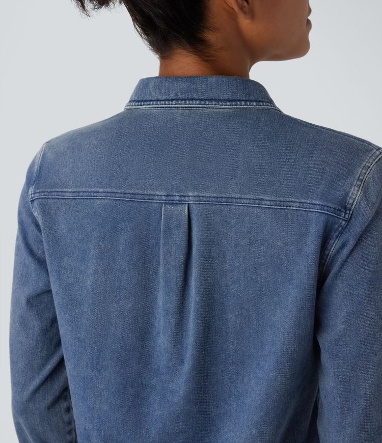 Denim Button Shirt