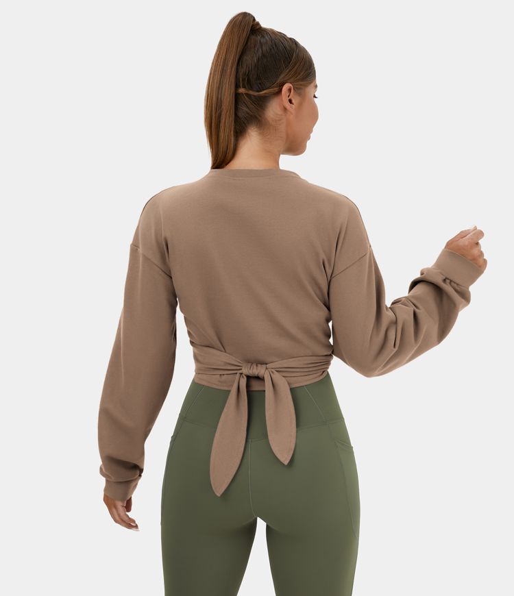 Lace Drop Sweatshirt