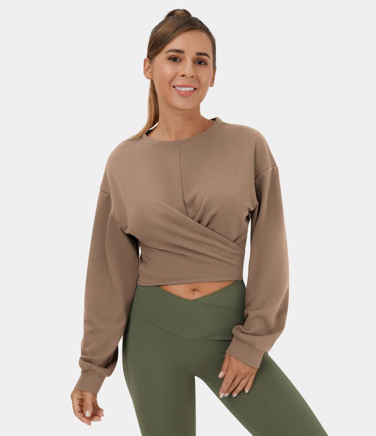 Lace Drop Sweatshirt
